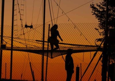 Get A Grip Trapeze Chicago - Sunset Trapeze Photos